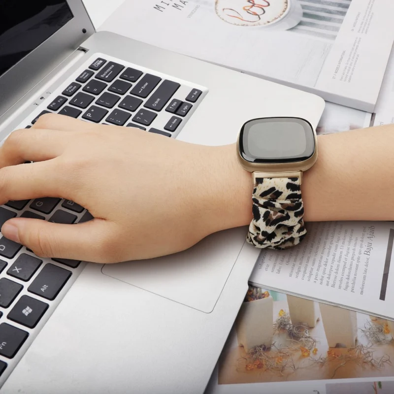 Auffallend schön Universell Fitbit Textil / Nylon armband