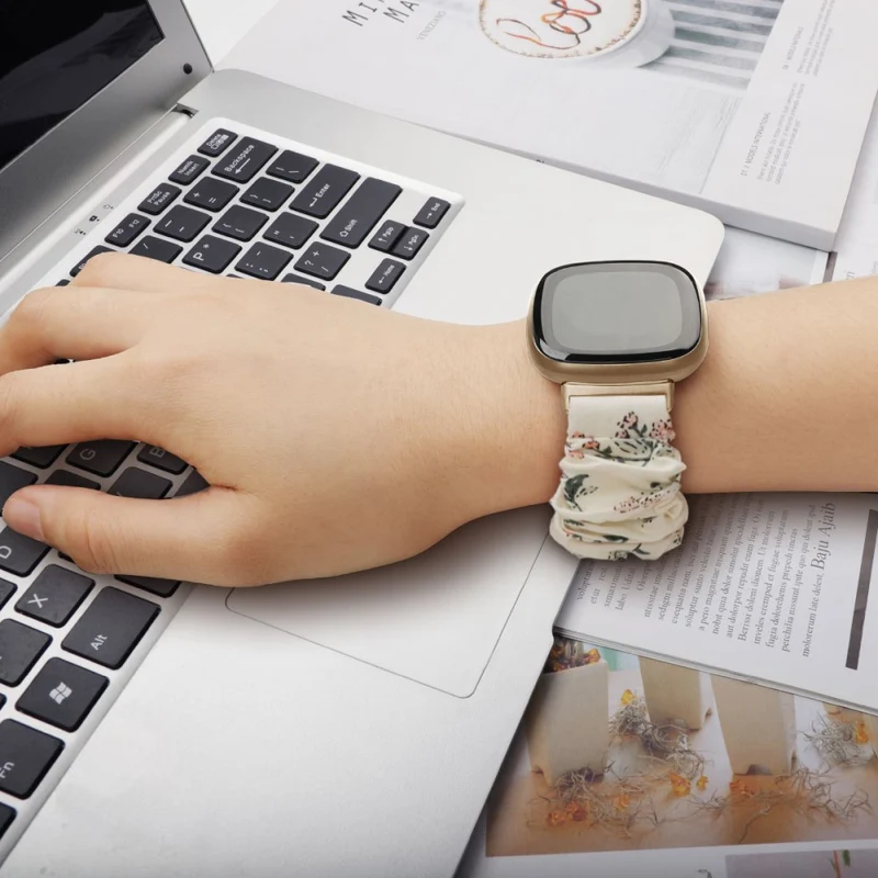 Auffallend schön Universell Fitbit Textil / Nylon armband