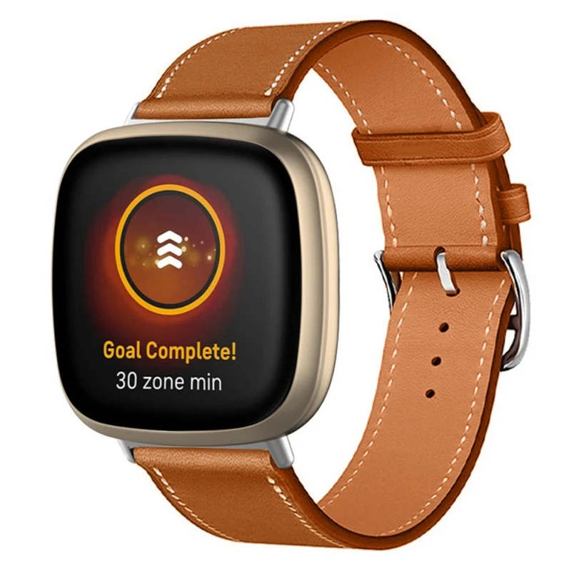 Süß Universell Fitbit Echtes Leder armband
