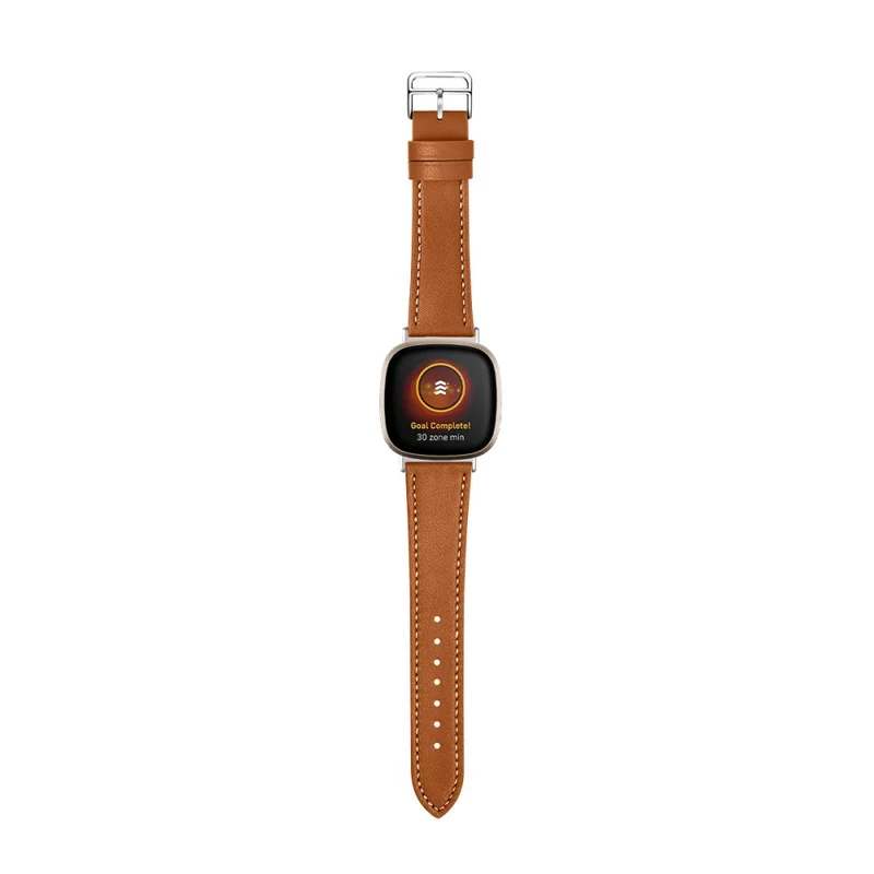 Süß Universell Fitbit Echtes Leder armband
