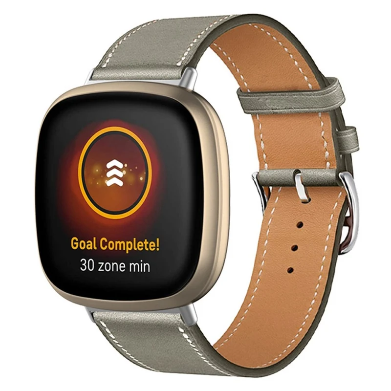 Süß Universell Fitbit Echtes Leder armband