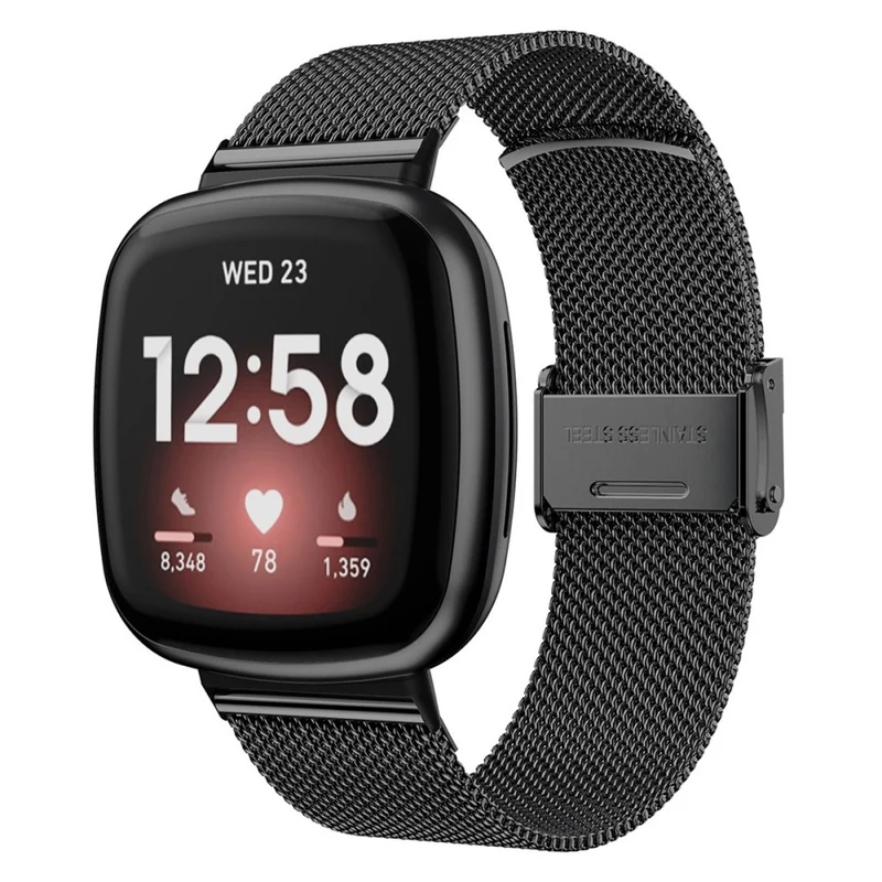 Klassisch Universell Fitbit Metall armband
