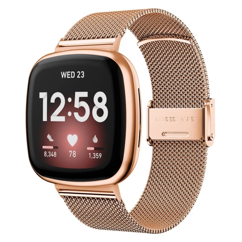 Klassisch Universell Fitbit Metall armband