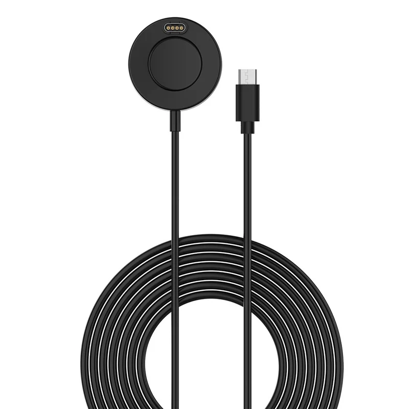 1m Plastik Garmin Smartwatch Type-C Ladekabel