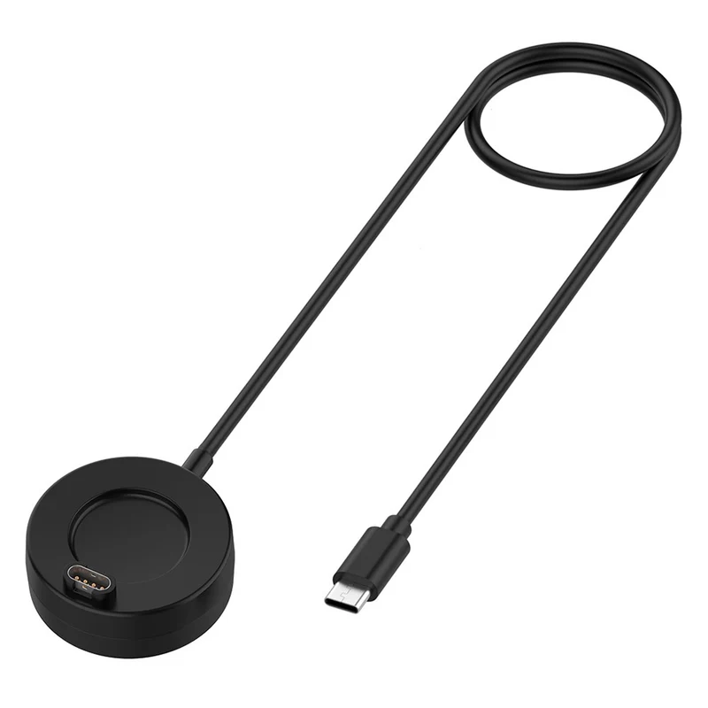 1m Plastik Garmin Smartwatch Type-C Ladekabel