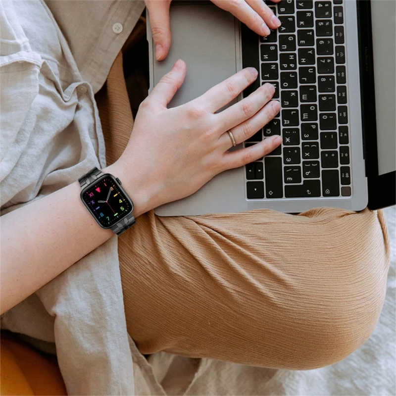Absolut stylisch Universell Apple Metall armband