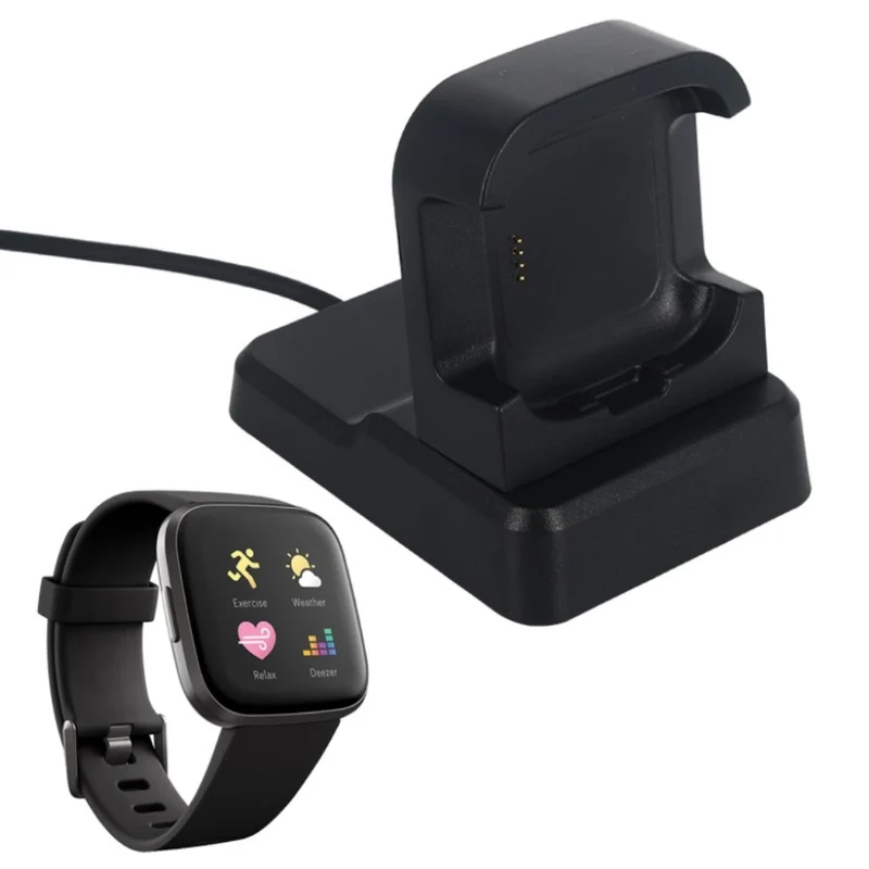 Plastik Fitbit Versa 2 USB Ladestation