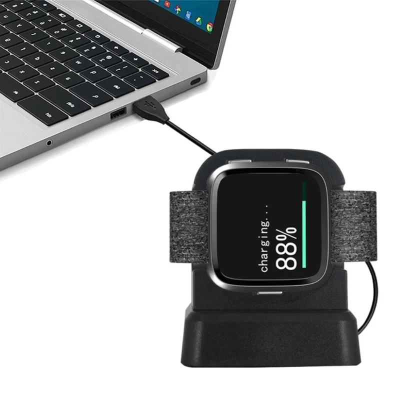 Plastik Fitbit Versa 1 USB Ladestation