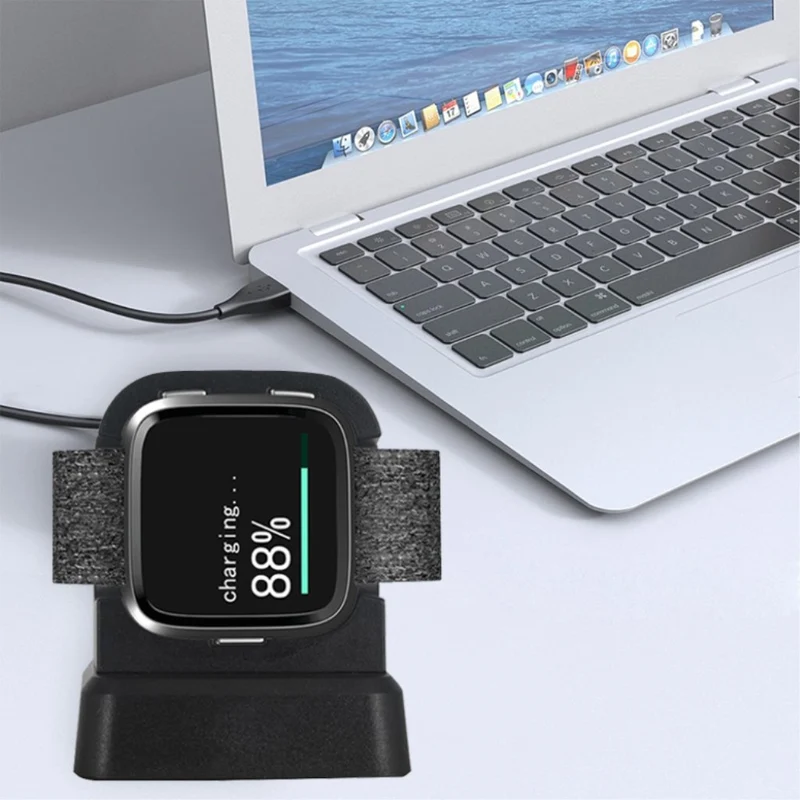 Plastik Fitbit Versa 1 USB Ladestation