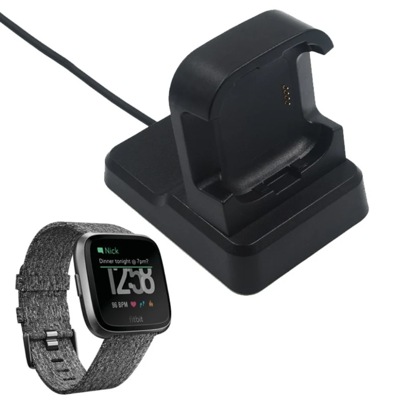 Plastik Fitbit Versa 1 USB Ladestation