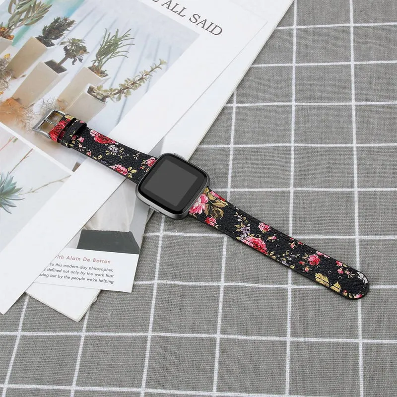 Absolut cool Universell Fitbit Echtes Leder armband