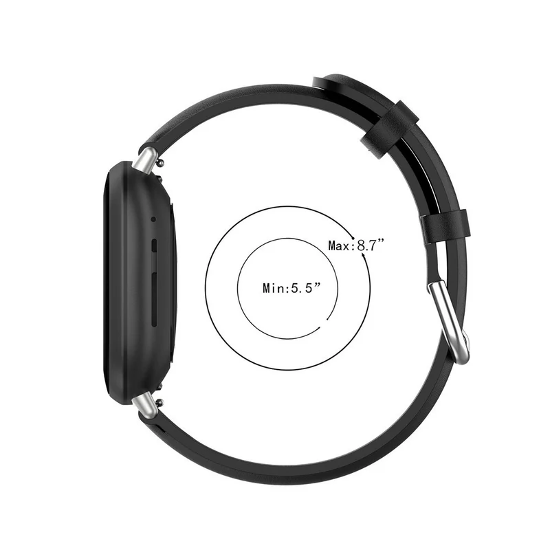 Auffallend stilvoll Universell Fitbit Echtes Leder armband