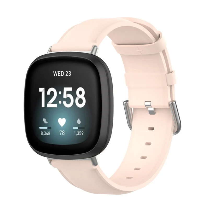 Auffallend stilvoll Universell Fitbit Echtes Leder armband