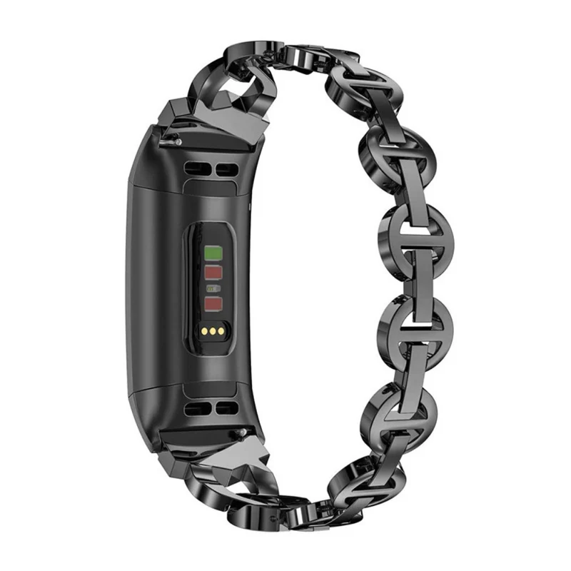 Fitbit Charge 4 / Fitbit Charge 3 Metall und Strass armband