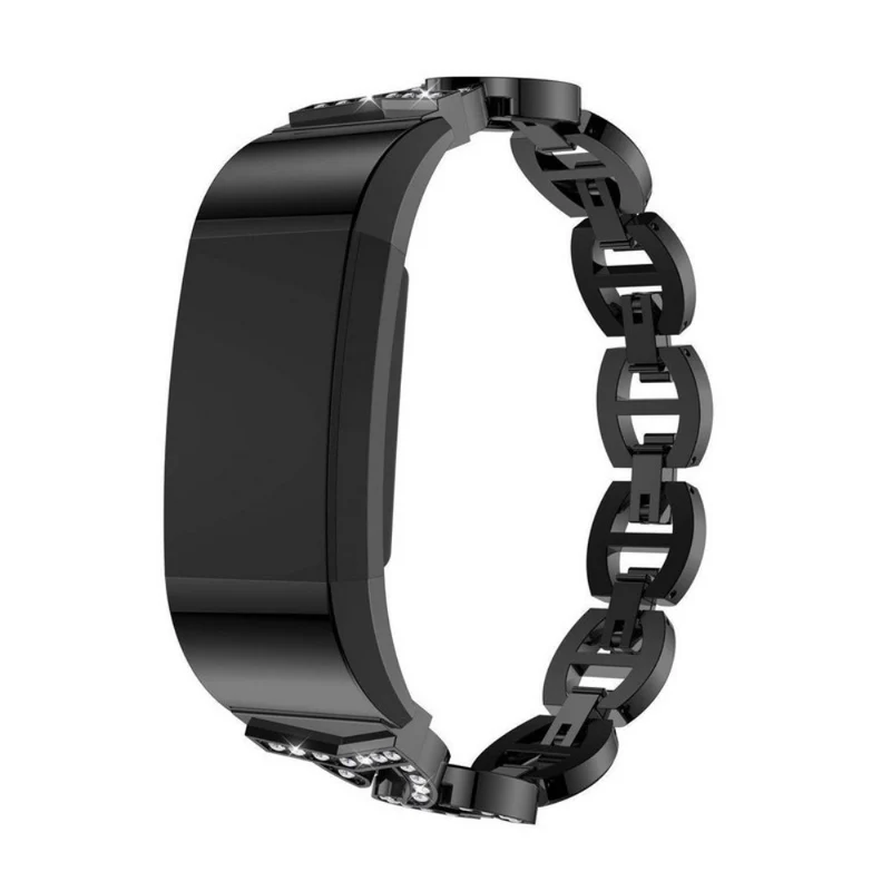Fitbit Charge 4 / Fitbit Charge 3 Metall und Strass armband