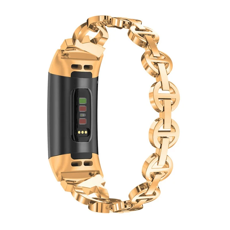 Fitbit Charge 4 / Fitbit Charge 3 Metall und Strass armband