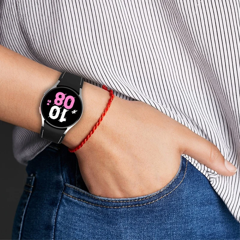 Mega angenehm Universell Samsung Silikon / TPU armband - Größe: S