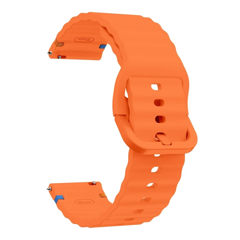 Oppo Watch X3 Wave Silikonarmband (Orange)