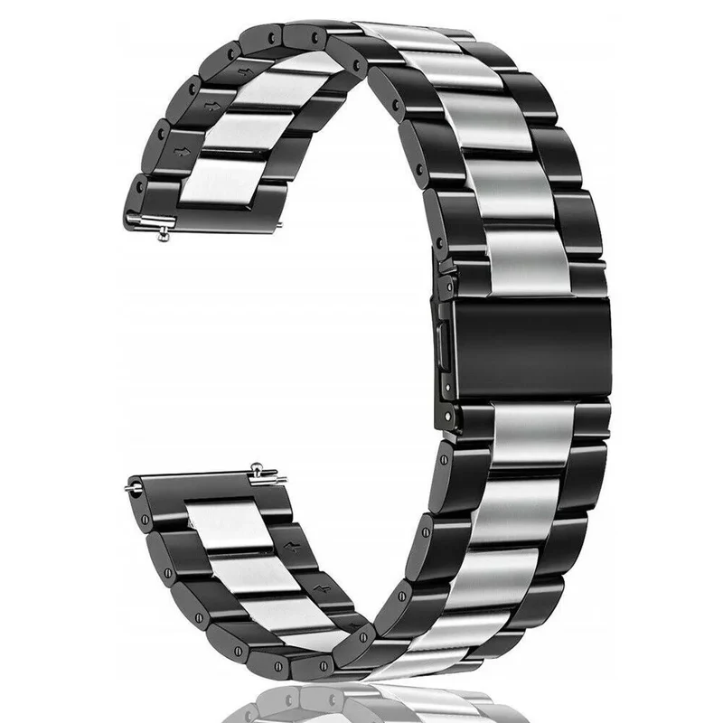 Oppo Watch S Stahlarmband (Schwarz/Silber)