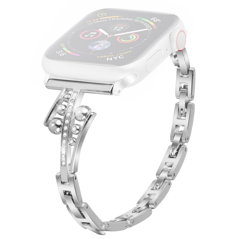 Absolut schön Universell Apple Metall und Strass armband