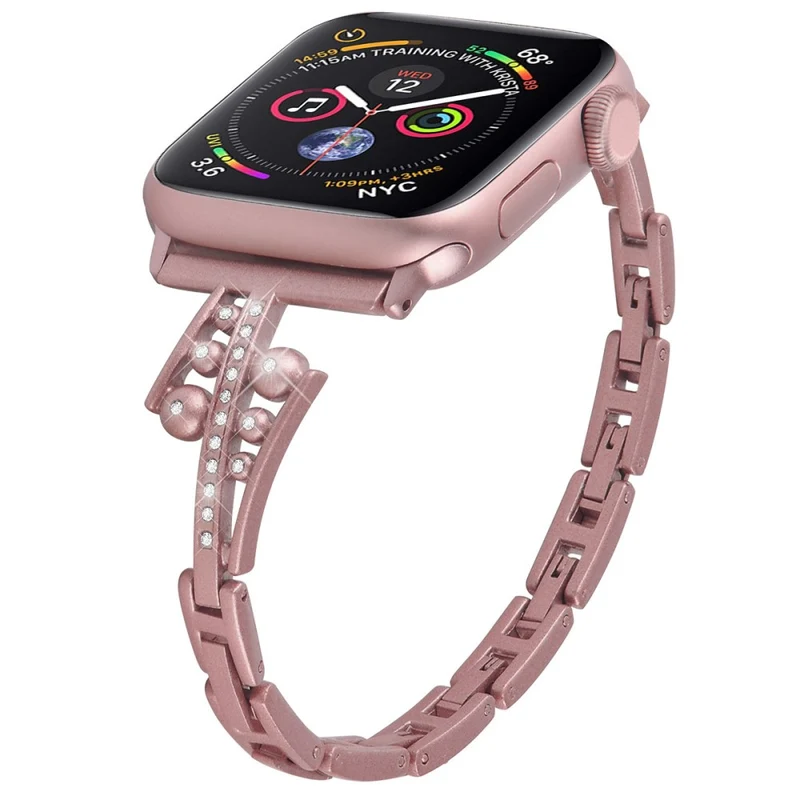 Absolut schön Universell Apple Metall und Strass armband