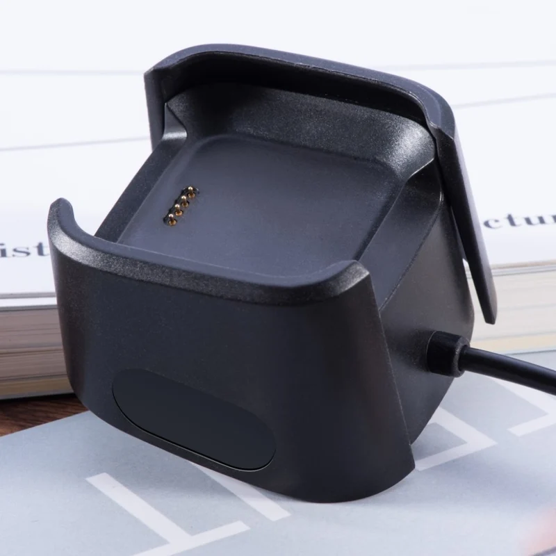 1m Plastik Fitbit Versa Lite USB Ladestationskabel