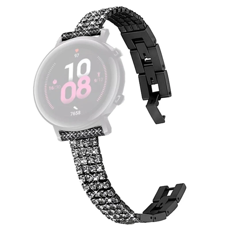 Zeitlos Universell Samsung Metall und Strass armband