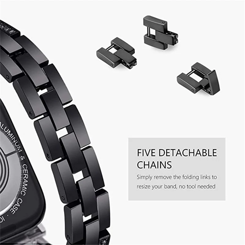 Zeitlos Universell Samsung Metall und Strass armband