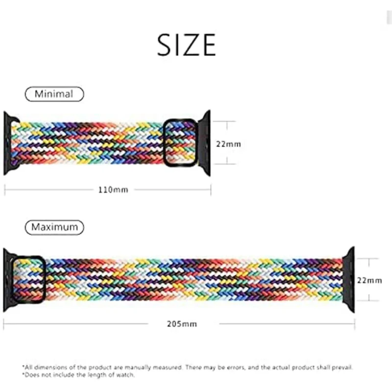 Mega süß Universell Apple Textil / Nylon armband