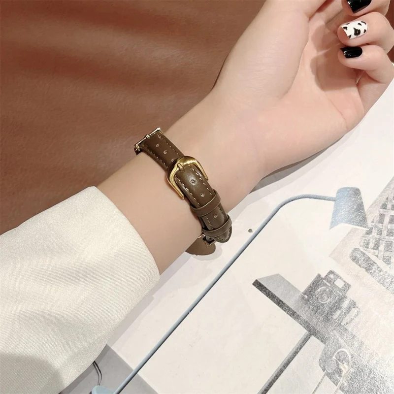 Xiaomi Mi Smart Band 6 / Xiaomi Mi Band 5 Echtes Leder armband