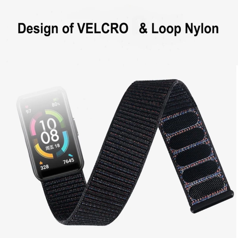 Absolut stylisch Huawei Band 7 Textil / Nylon armband