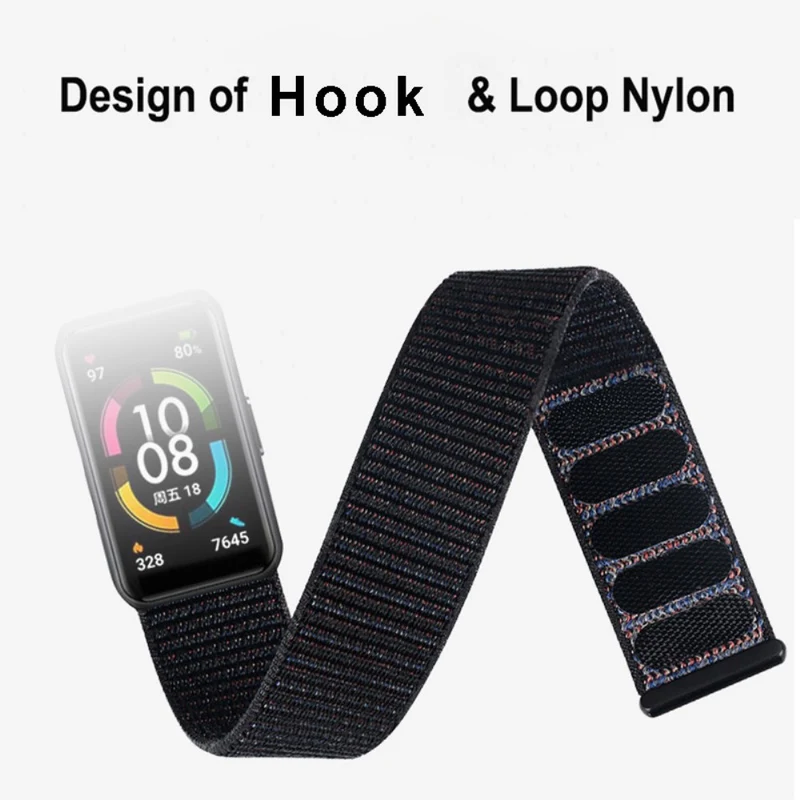 Absolut stylisch Huawei Band 7 Textil / Nylon armband
