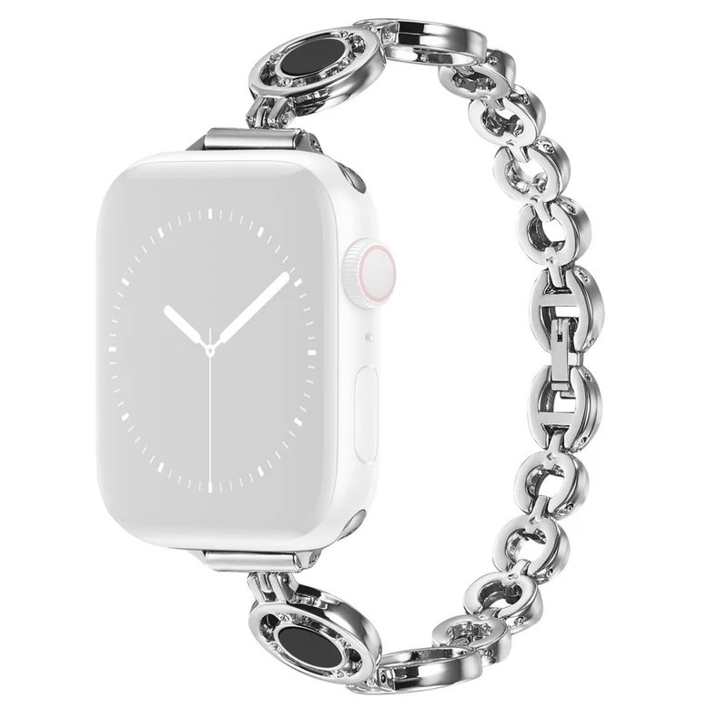 Absolut gut Universell Apple Metall und Strass armband