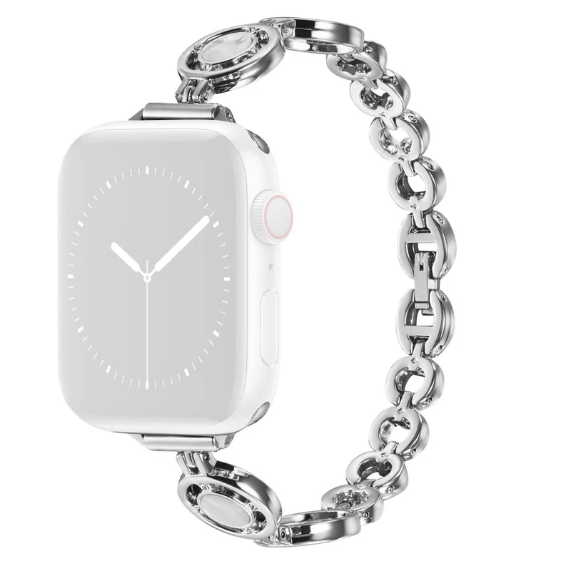 Absolut gut Universell Apple Metall und Strass armband