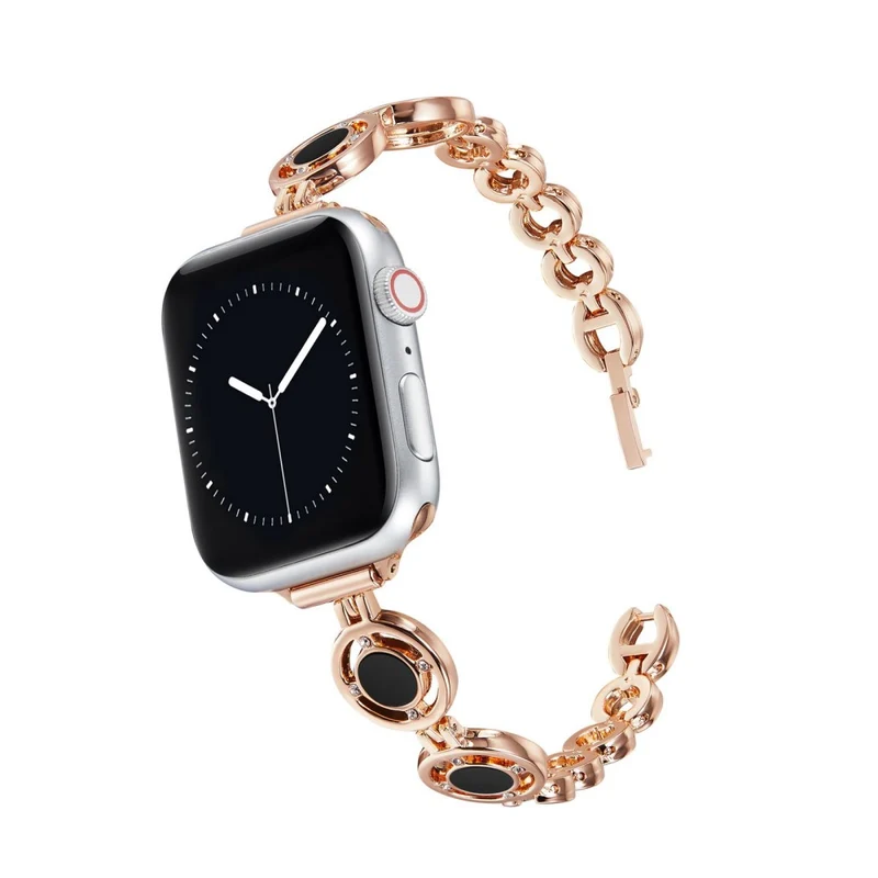 Absolut gut Universell Apple Metall und Strass armband