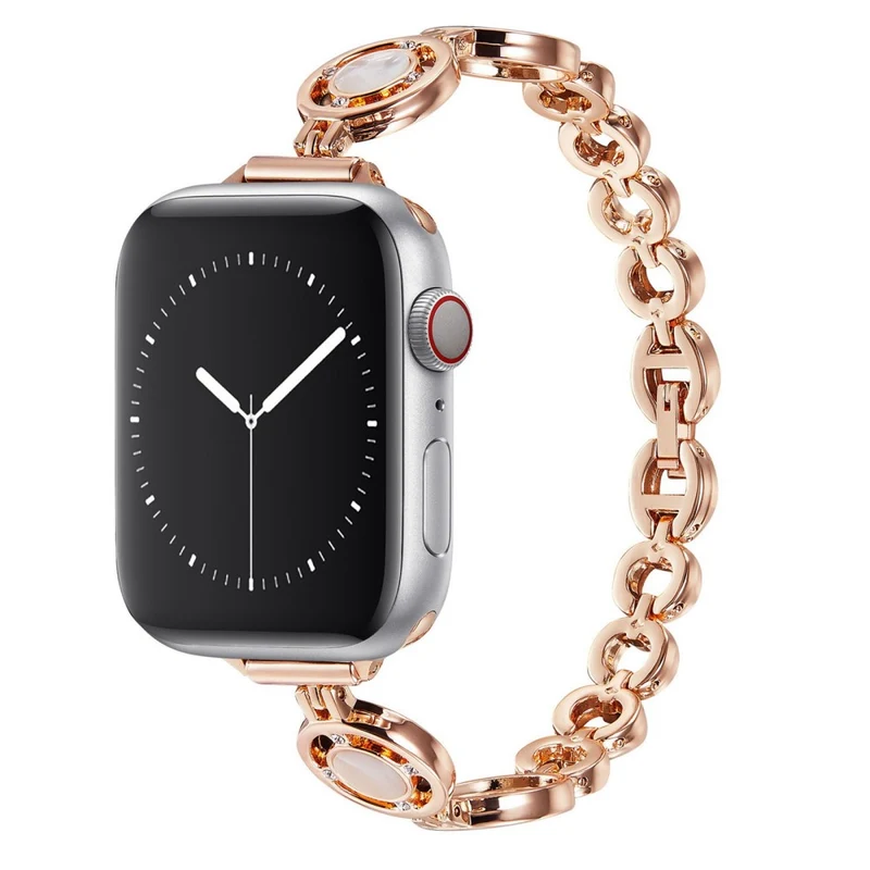Absolut gut Universell Apple Metall und Strass armband