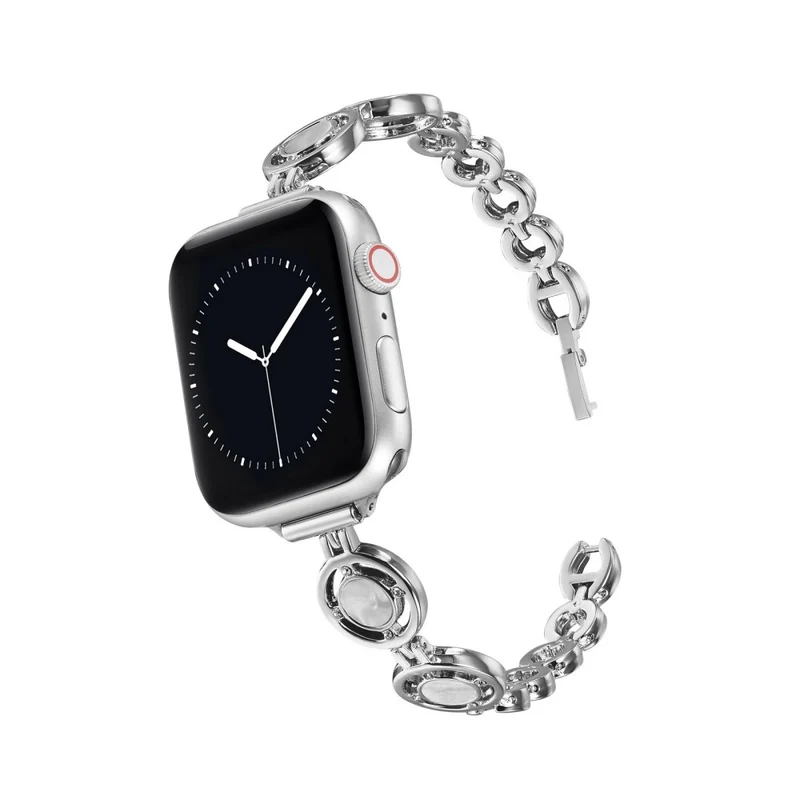 Absolut gut Universell Apple Metall und Strass armband