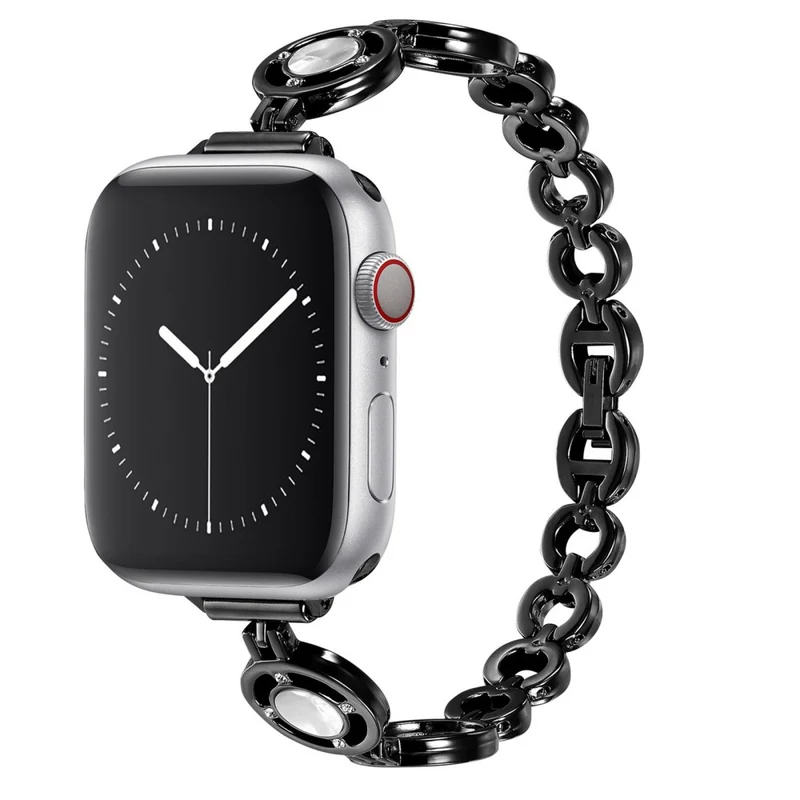 Absolut gut Universell Apple Metall und Strass armband
