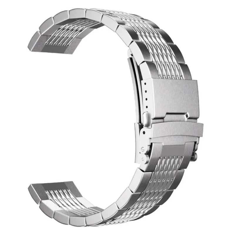 Oppo Watch X3 Luxus Stahl-Gliederarmband (Silber)