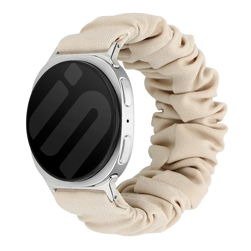 Samsung Galaxy Watch 8 Classic Scrunchie Armband (Polarstern)