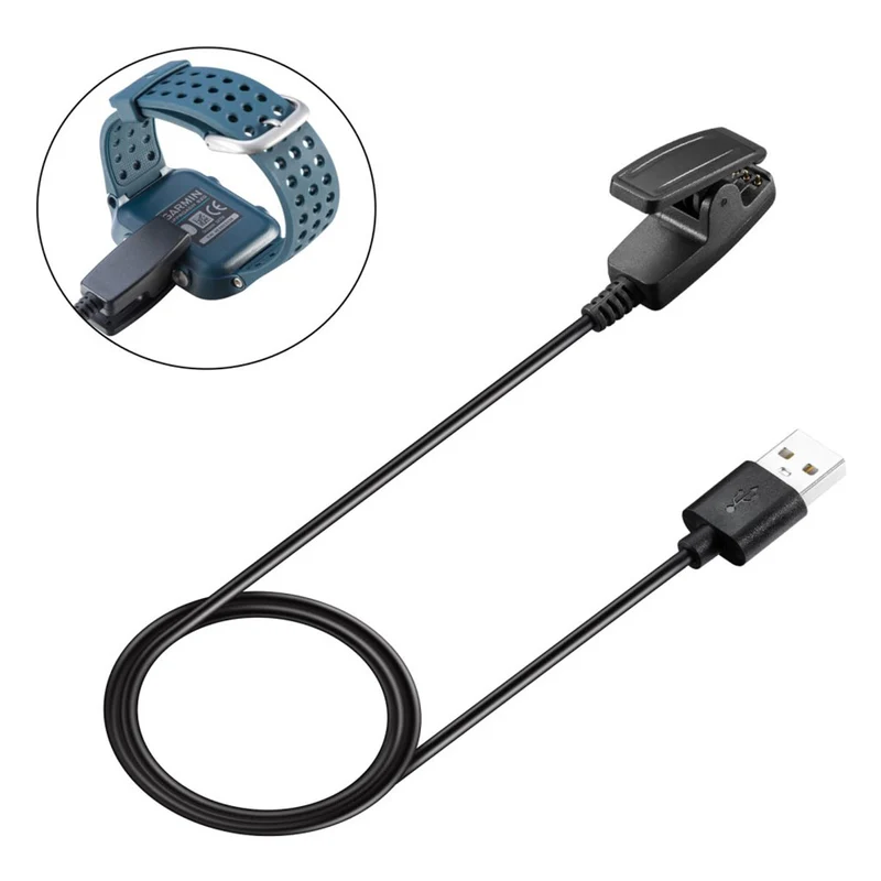 1m Plastik Garmin Smartwatch USB Ladekabel