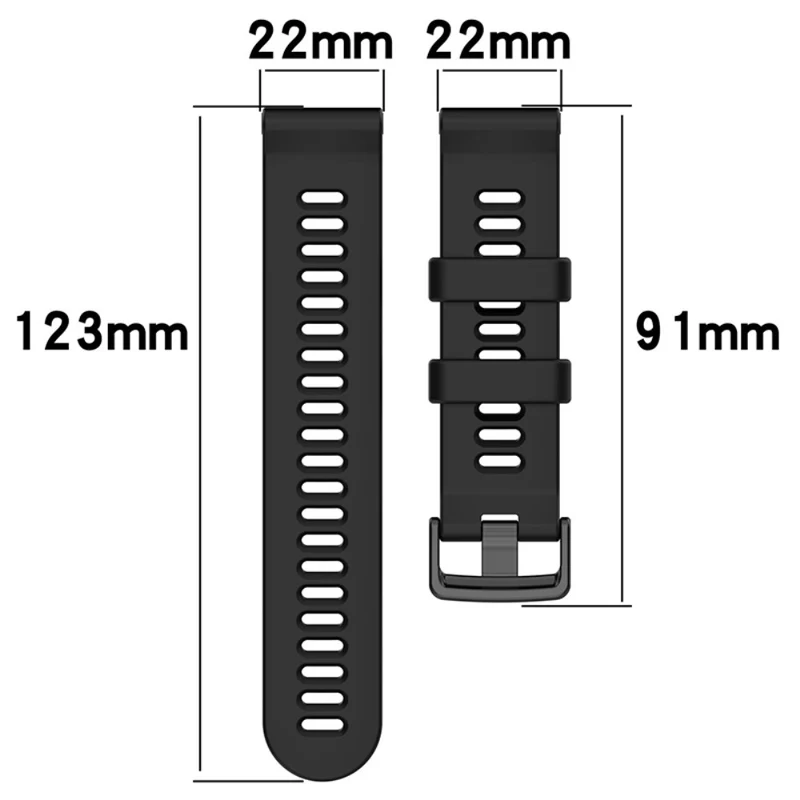Brillant Garmin Forerunner 955 Silikon / TPU armband