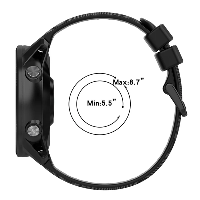 Brillant Garmin Forerunner 955 Silikon / TPU armband