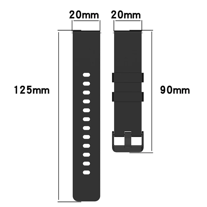 Haltbar Amazfit Bip 3 / Amazfit Bip S Silikon / TPU armband