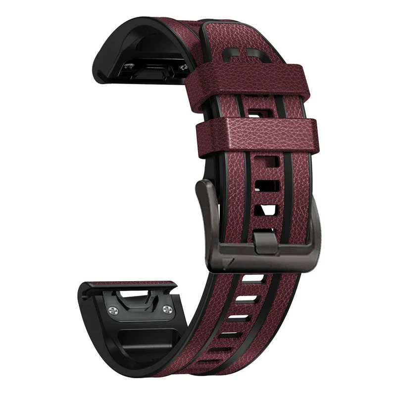 Super cool Universell Kunstleder und Silikon / TPU armband