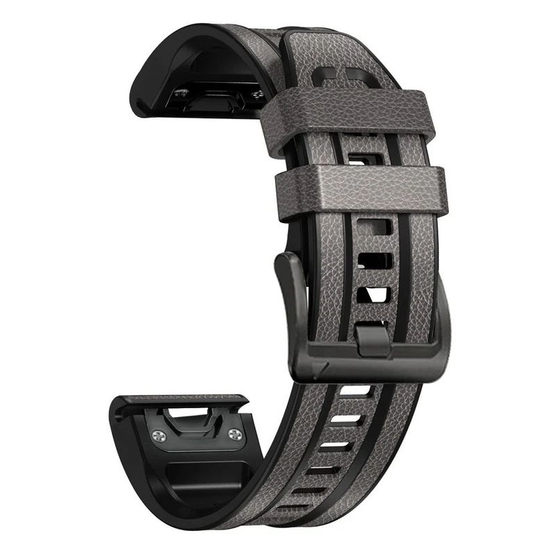 Super cool Universell Kunstleder und Silikon / TPU armband
