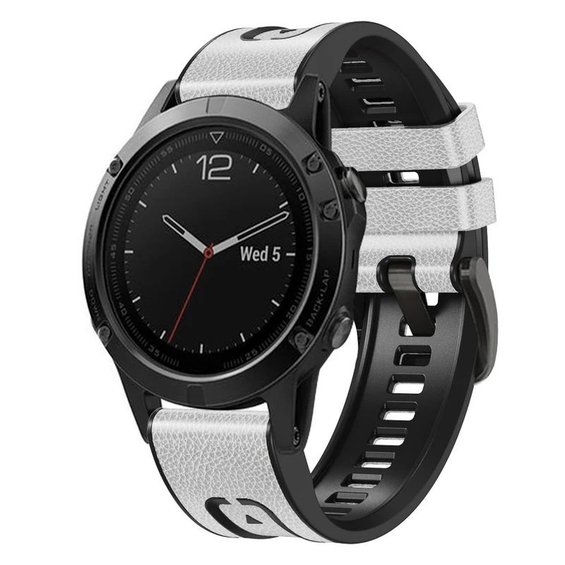 Super cool Universell Kunstleder und Silikon / TPU armband