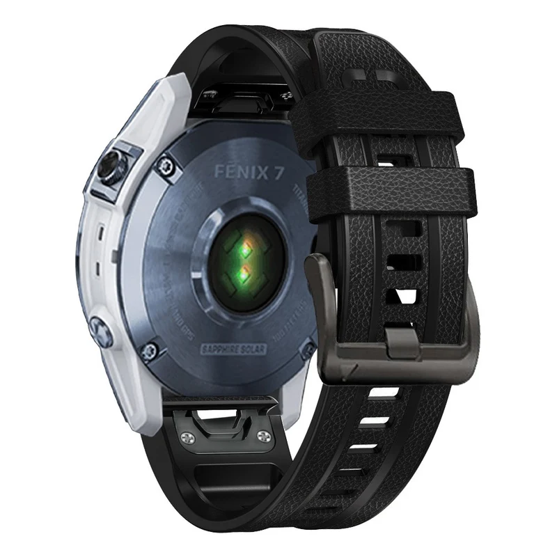 Super cool Universell Kunstleder und Silikon / TPU armband