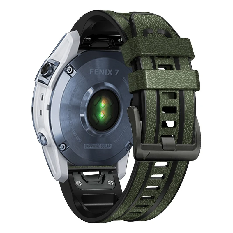 Super cool Universell Kunstleder und Silikon / TPU armband