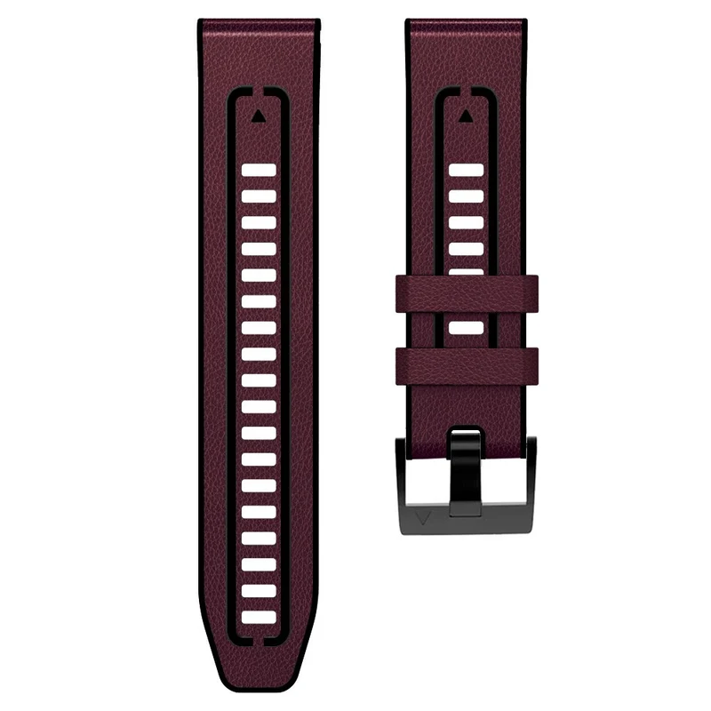Super cool Universell Kunstleder und Silikon / TPU armband
